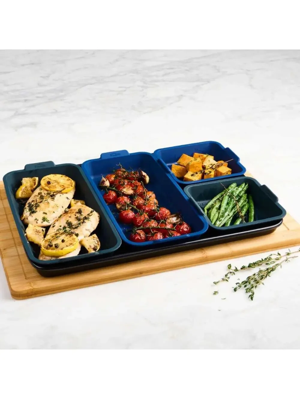 Trudeau / Silicone Sheet Pan Dividers Set of 4